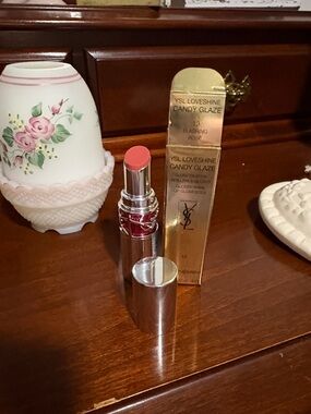 Yves Saint Laurent Loveshine Candy Glaze Lipstick - Flashing Rose Pink